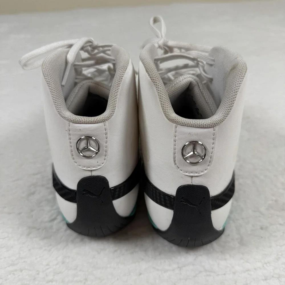 Puma Mercedes AMG Petronas F1 Carbon Cat Mid Shoes Men's 10 White 307544-01